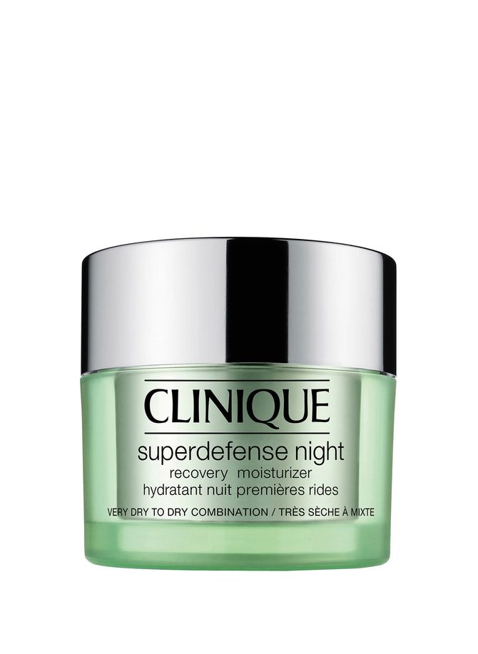 Superdefense night - moisturizing night cream for first wrinkles - dry to combination skin CLINIQUE
