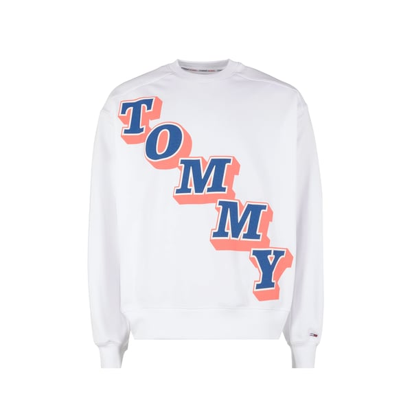 Sweatshirt ample en coton mélangé