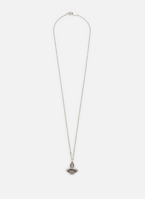 Vivienne Westwood Silver Orb Necklace 