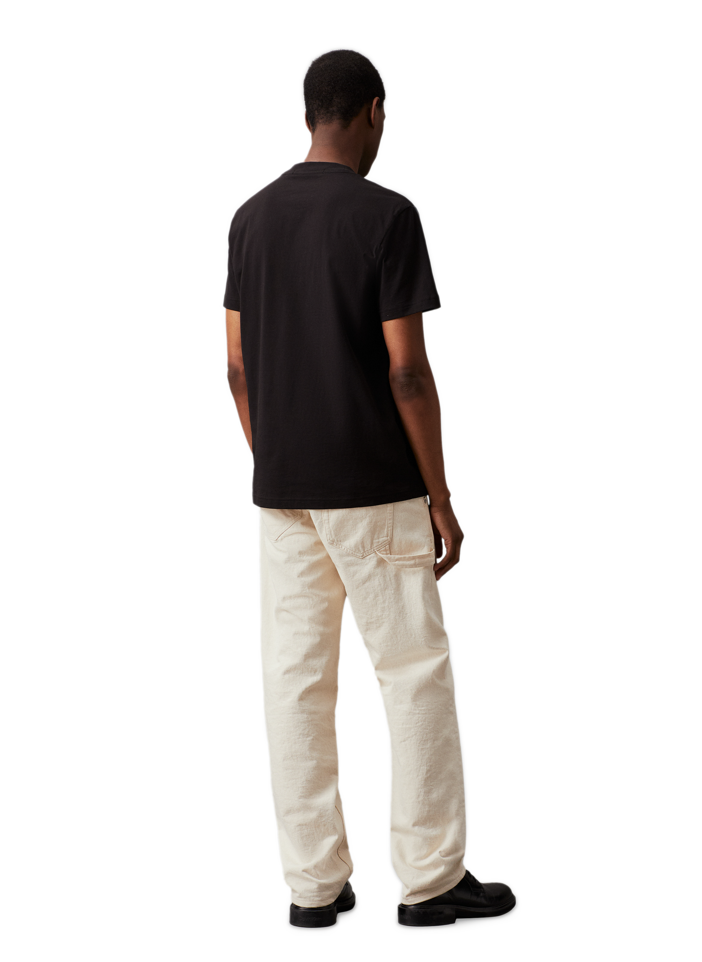 Jean Carpenter droit  CALVIN KLEIN Blanc