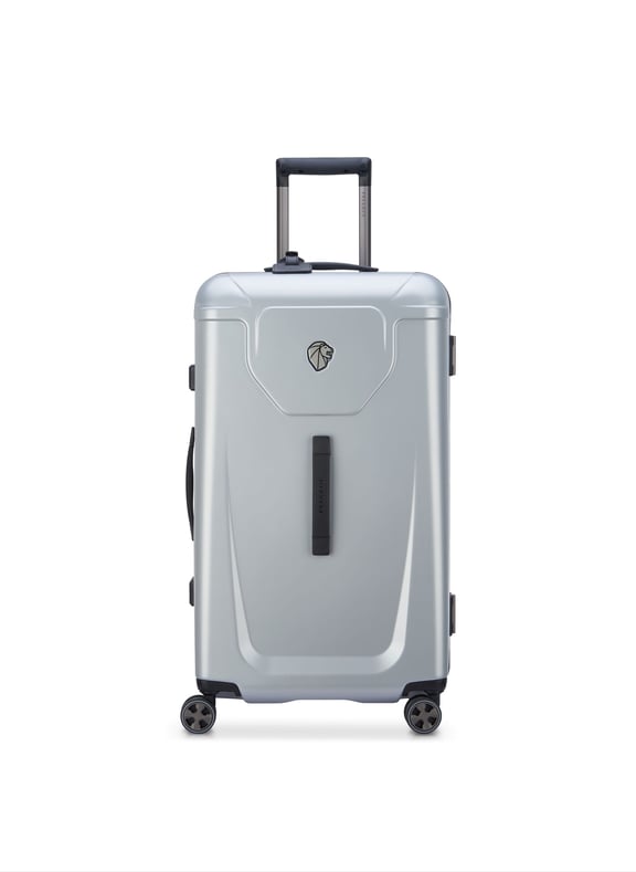 Valise soute rigide taille xl - peugeot voyages Argent by PEUGEOT VOYAGES PEUGEOT VOYAGES Valise soute rigide taille xl - peugeot voyages Argent