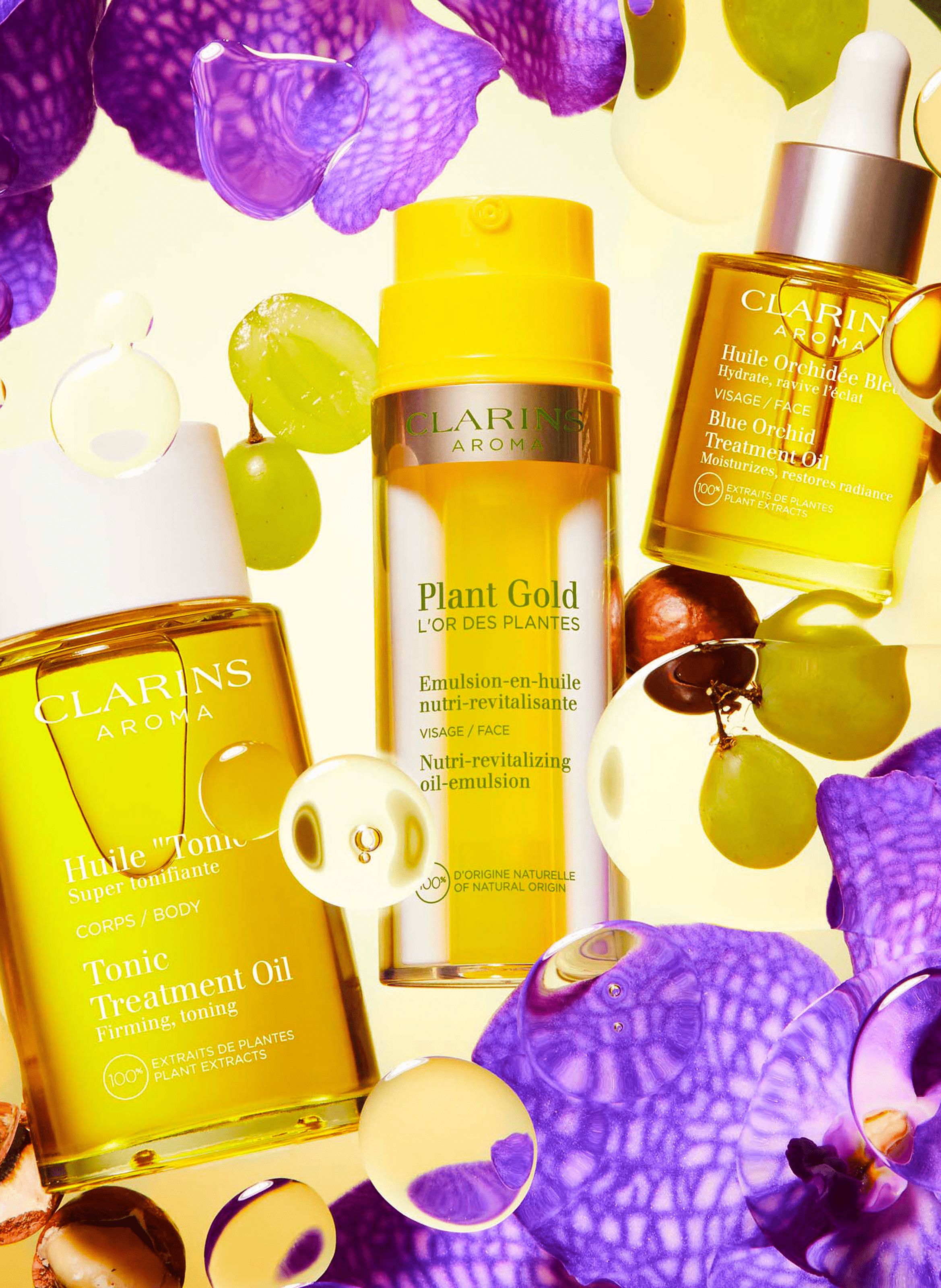 Soin hydratant Plant Gold - L'Or des Plantes CLARINS No color