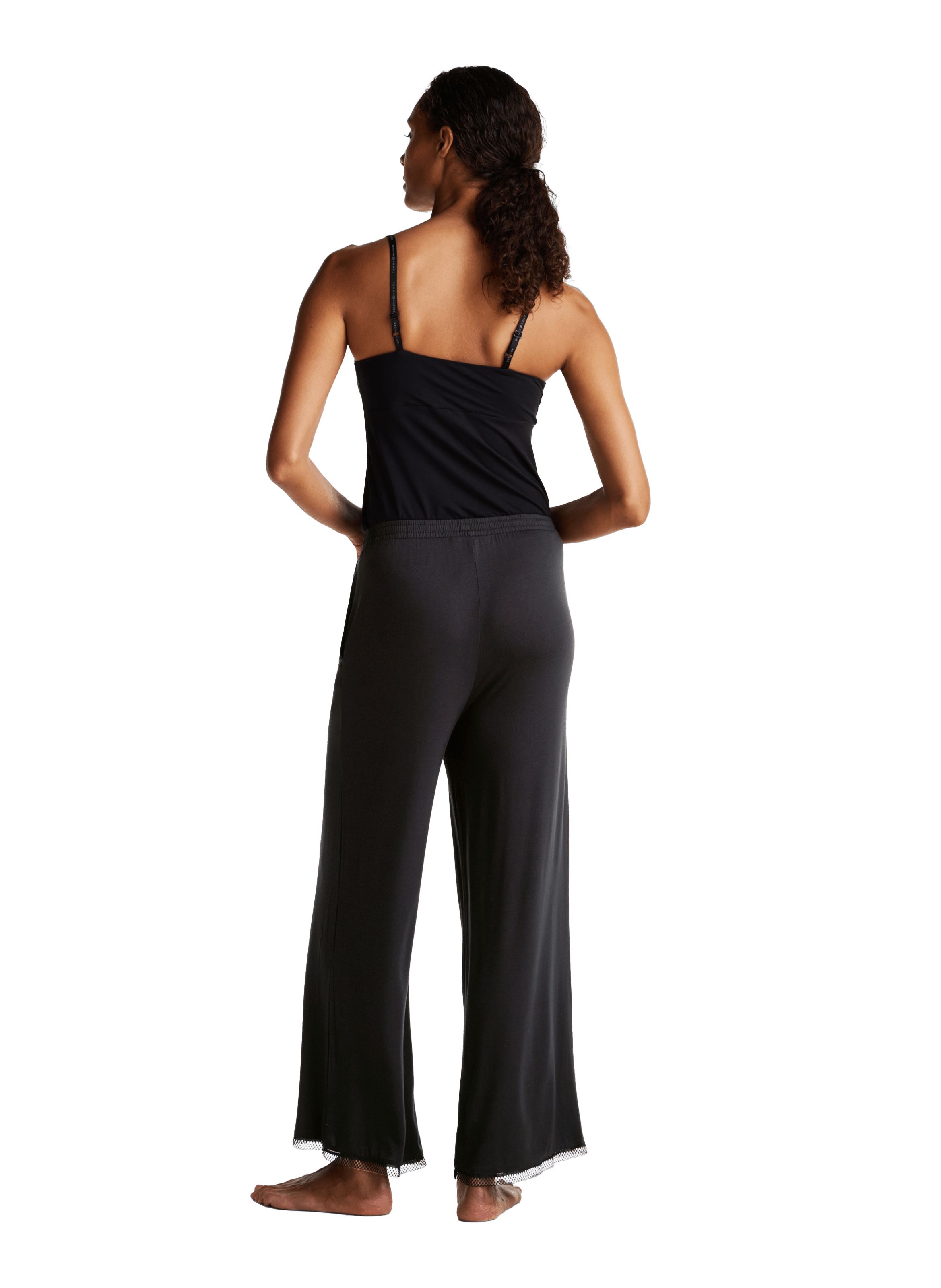 Bas de pyjama TOMMY HILFIGER Noir