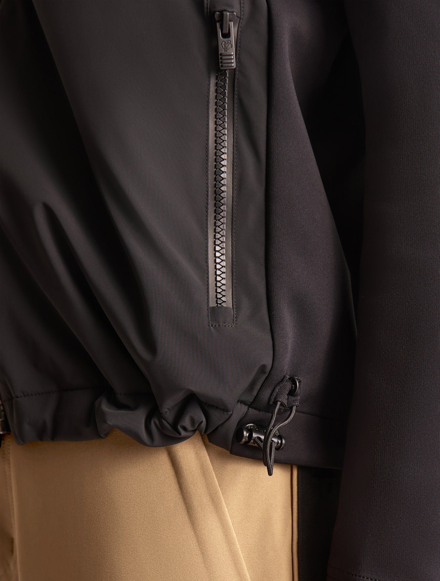 Veste rex col montant coupe regular FUSALP Noir