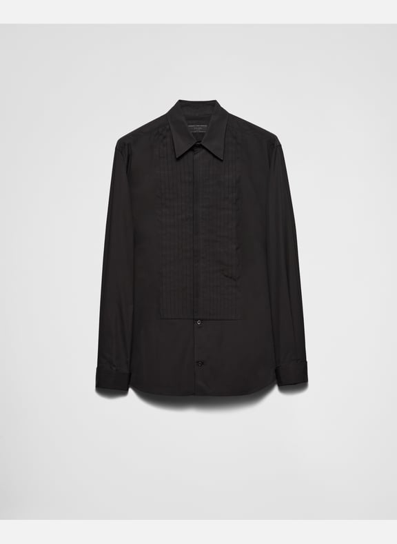 Chemise en coton Noir by PRADA PRADA Chemise en coton Noir