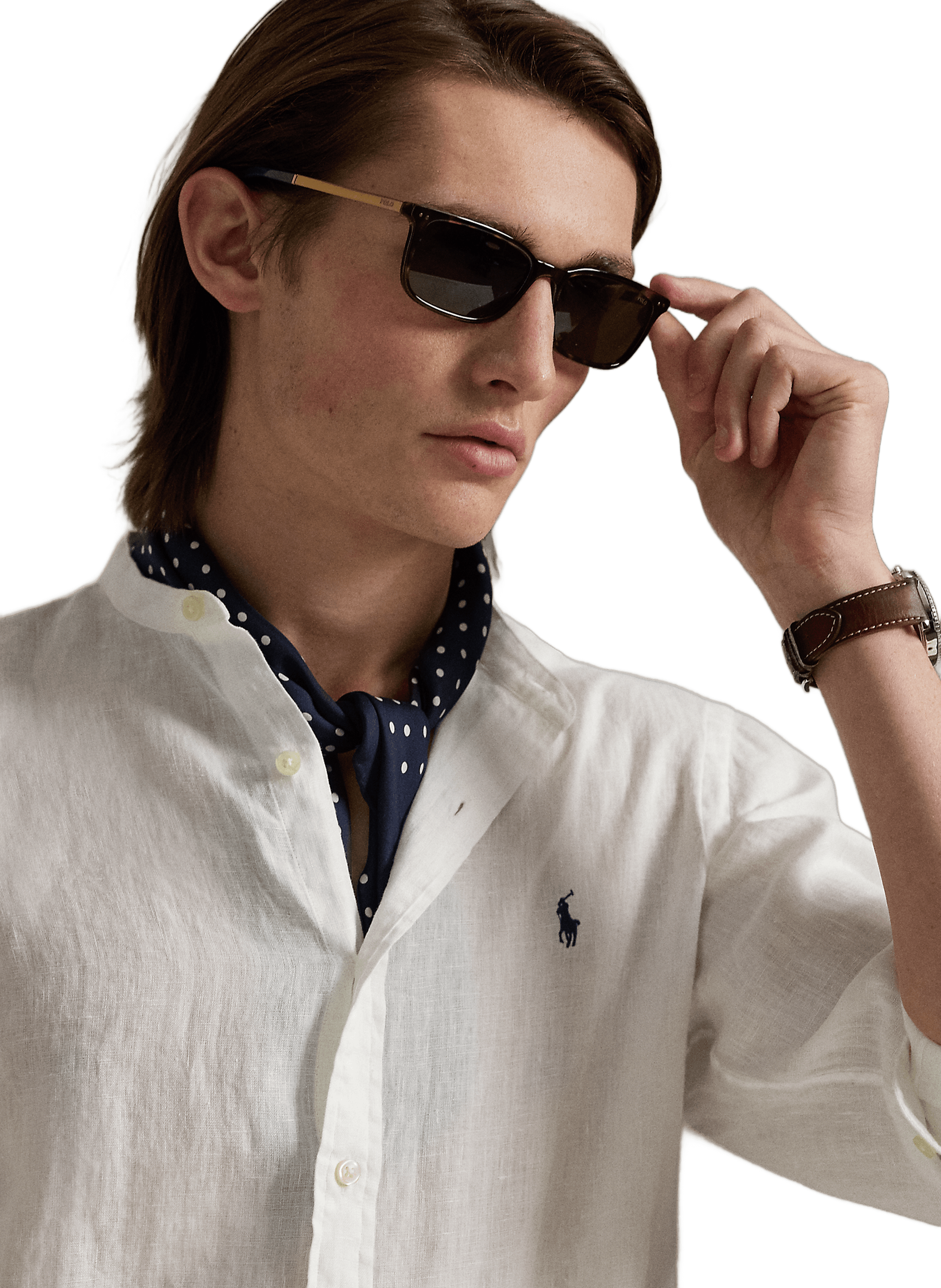 Linen shirt POLO RALPH LAUREN White