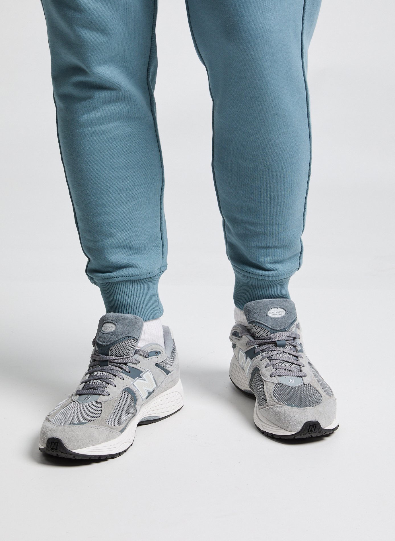 Baskets 2002R en cuir suédé NEW BALANCE Gris