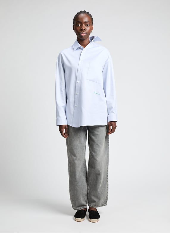 The Cuadro shirt | Grey by JACQUEMUS The Cuadro shirt Grey