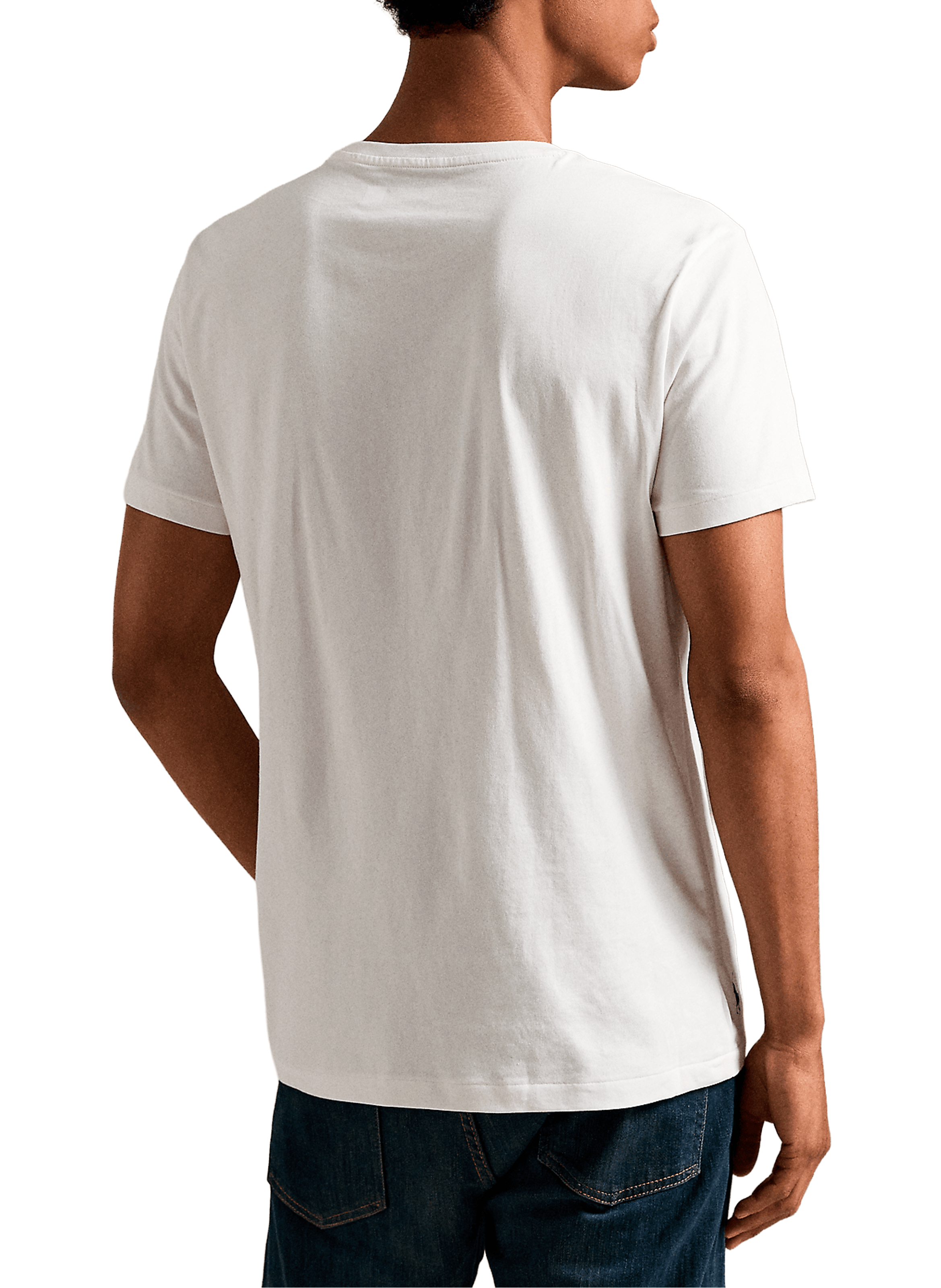 Straight-fit cotton T-shirt POLO RALPH LAUREN White