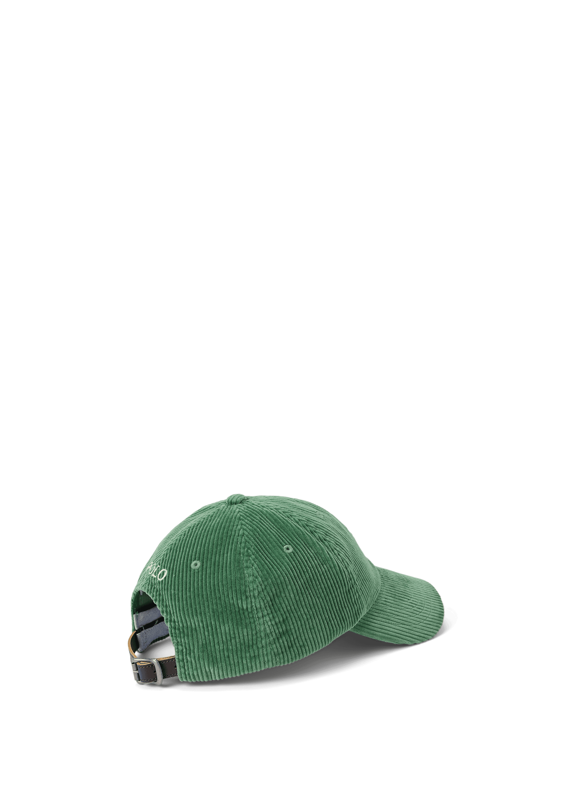Corduroy baseball cap POLO RALPH LAUREN Green