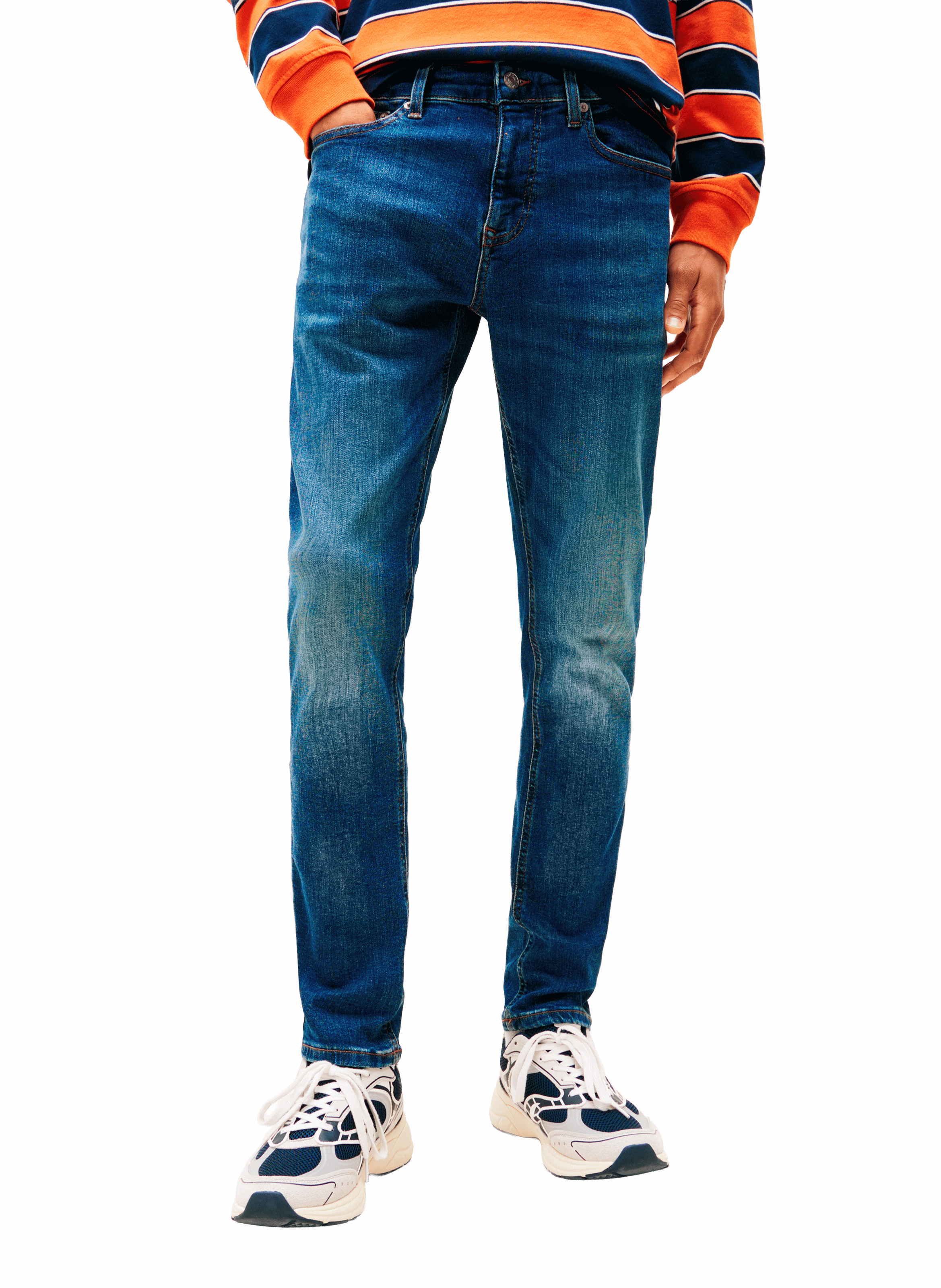 TOMMY HILFIGER Contrast Jeans Blue