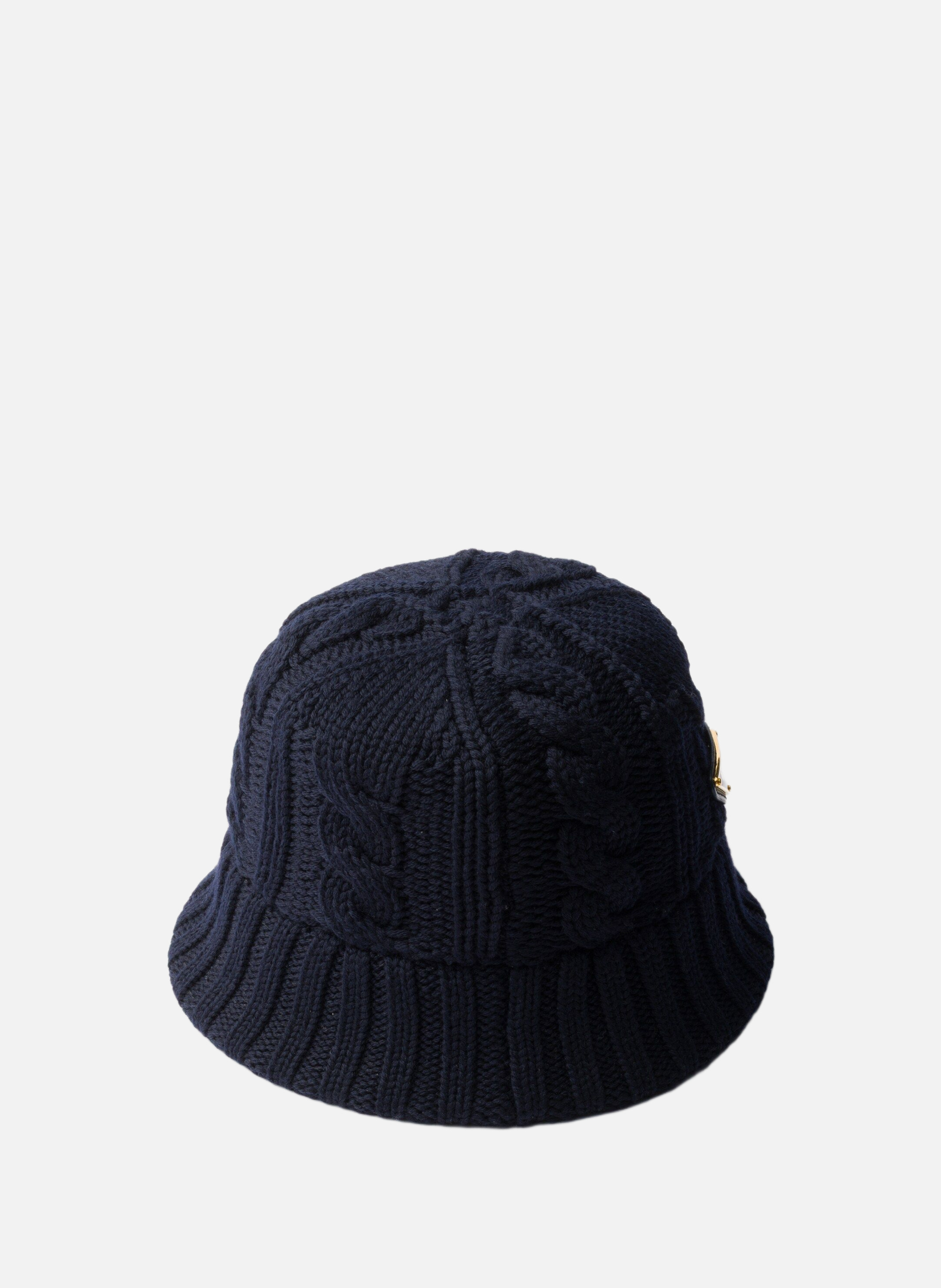 Bob en laine PRADA Bleu