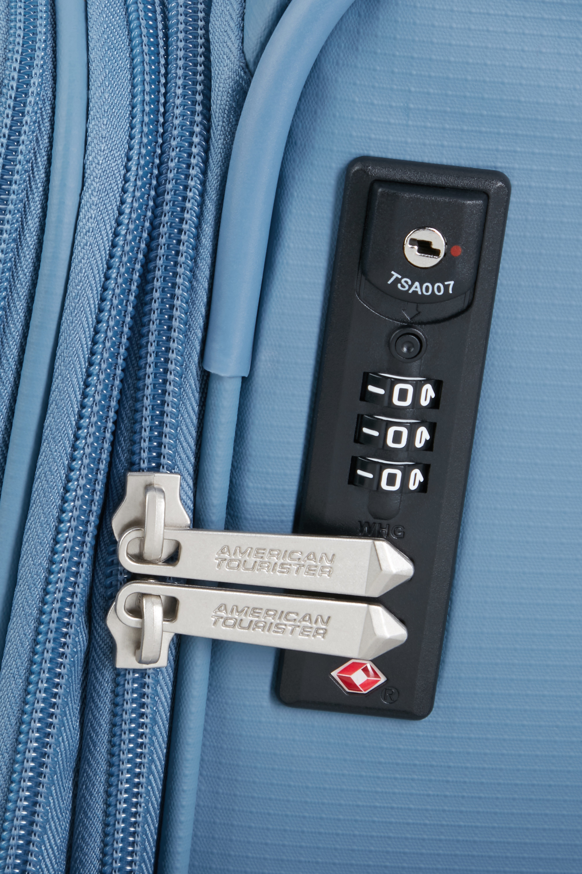 Summerride valise 4 roues taille s AMERICAN TOURISTER Bleu