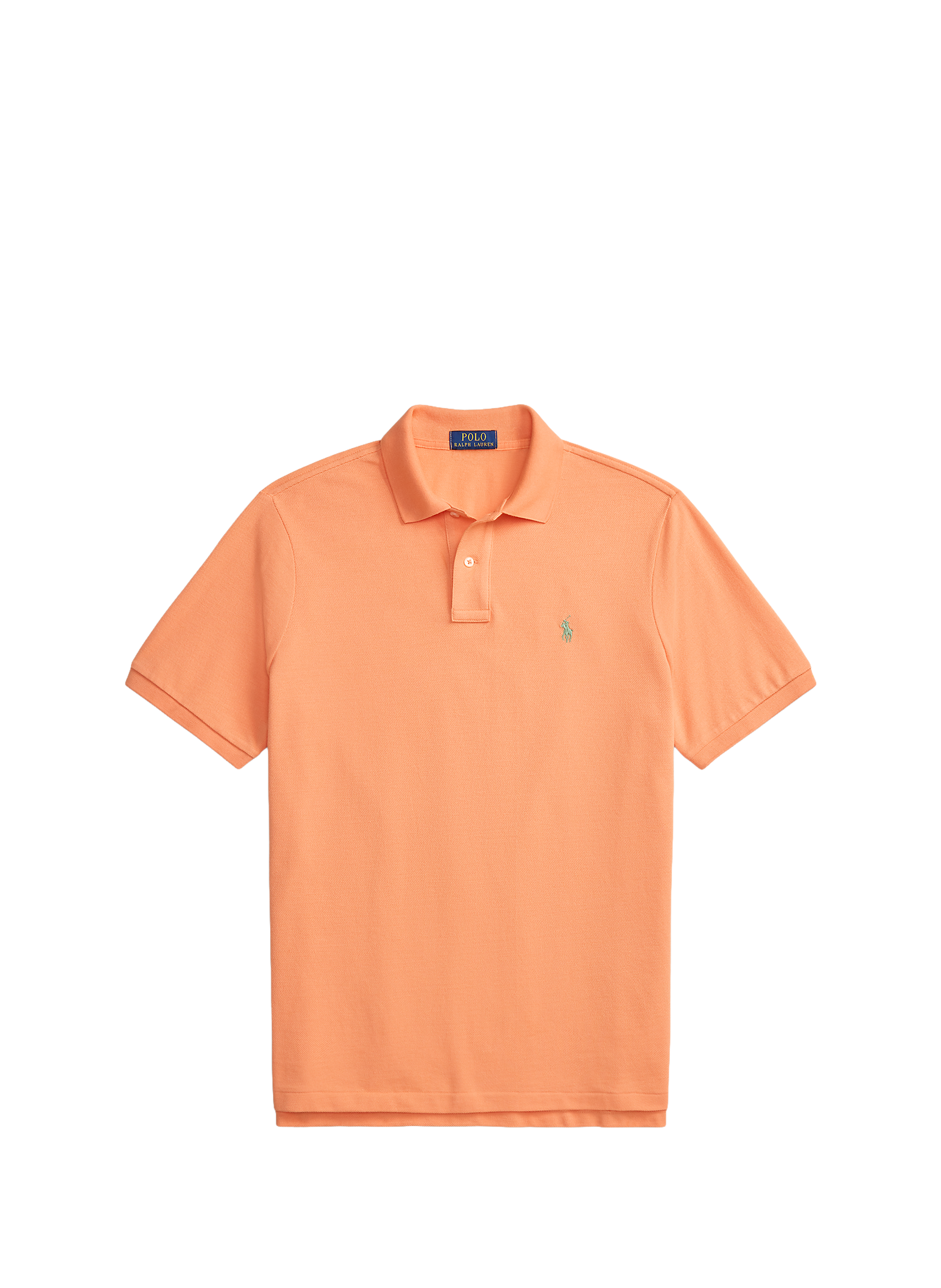 Polo à manches courtes en coton  Pompano orange c5566