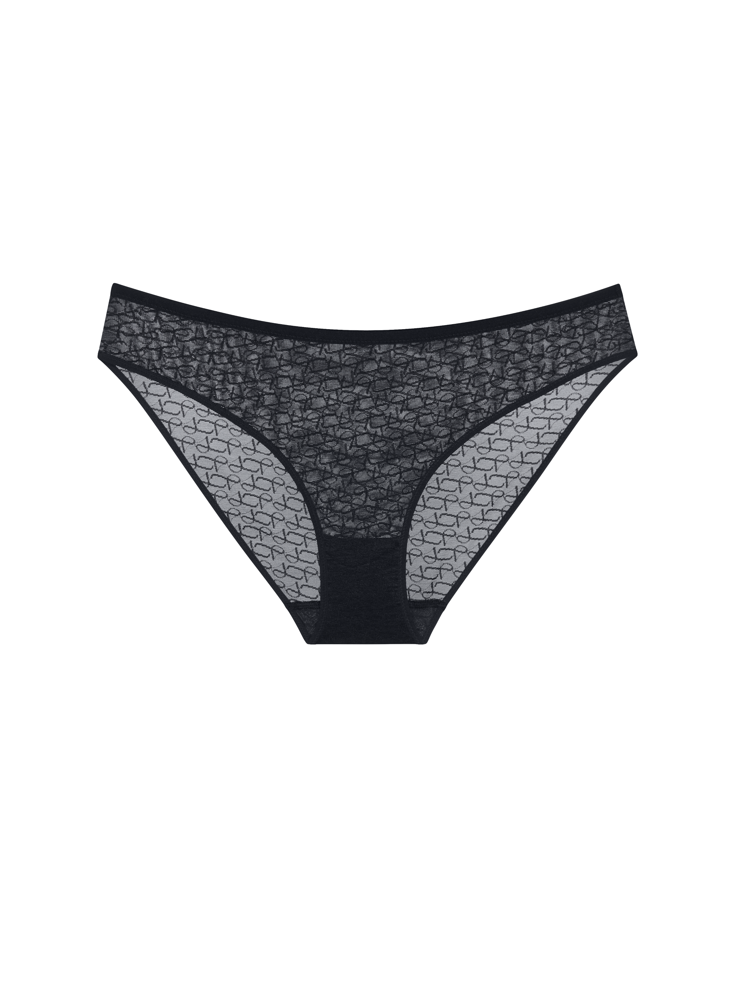 Culotte en tulle imprimé TRIUMPH Noir