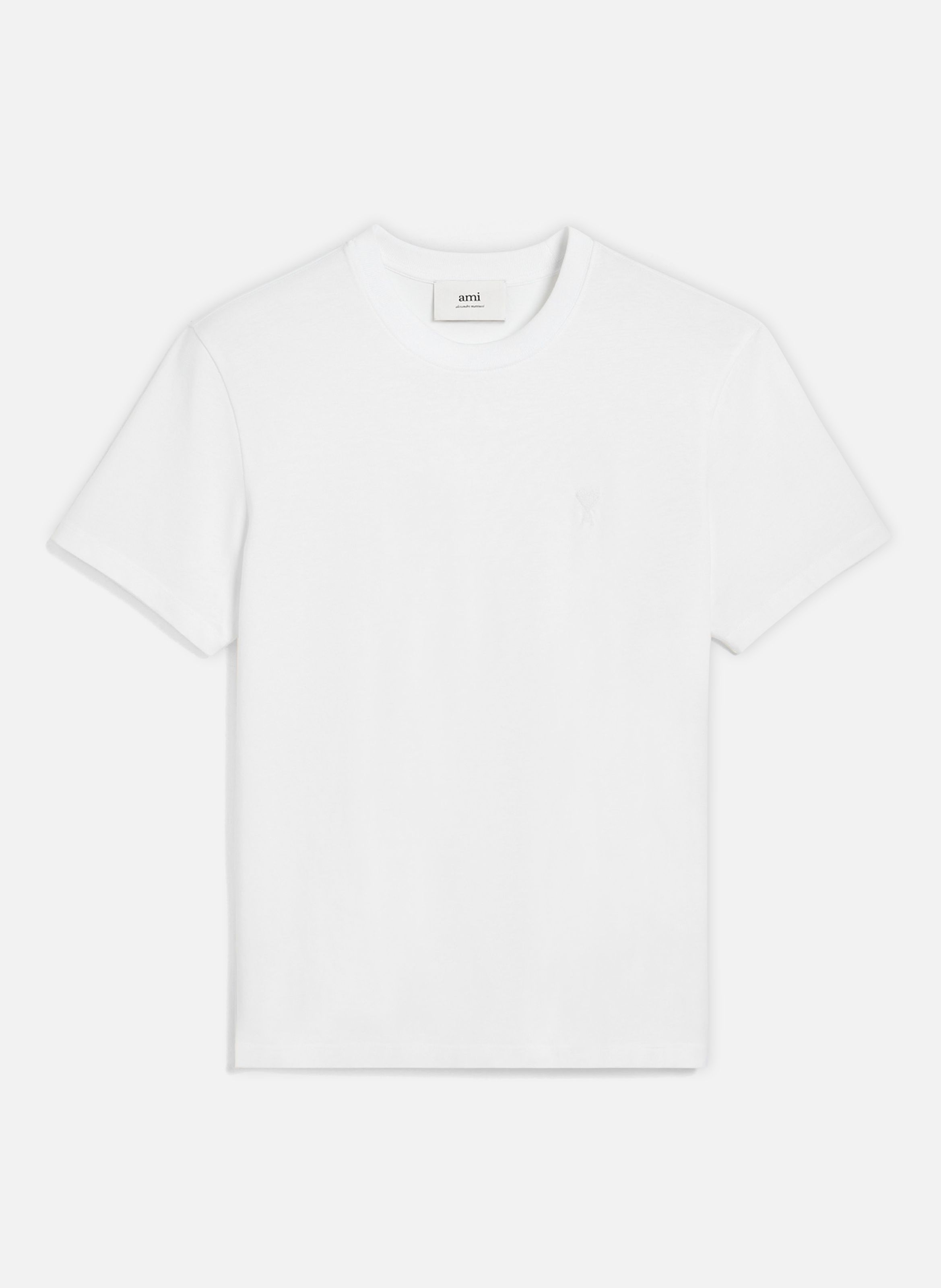 T-shirt Ami de Coeur unisexe AMI PARIS Blanc