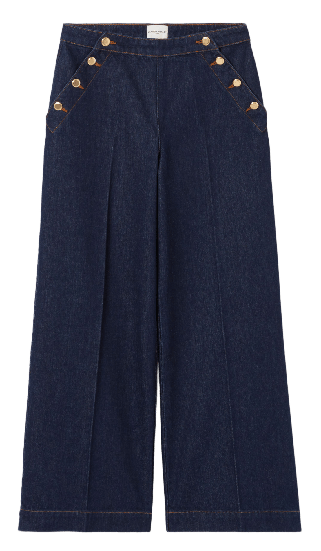 Jean à pont large CLAUDIE PIERLOT Bleu