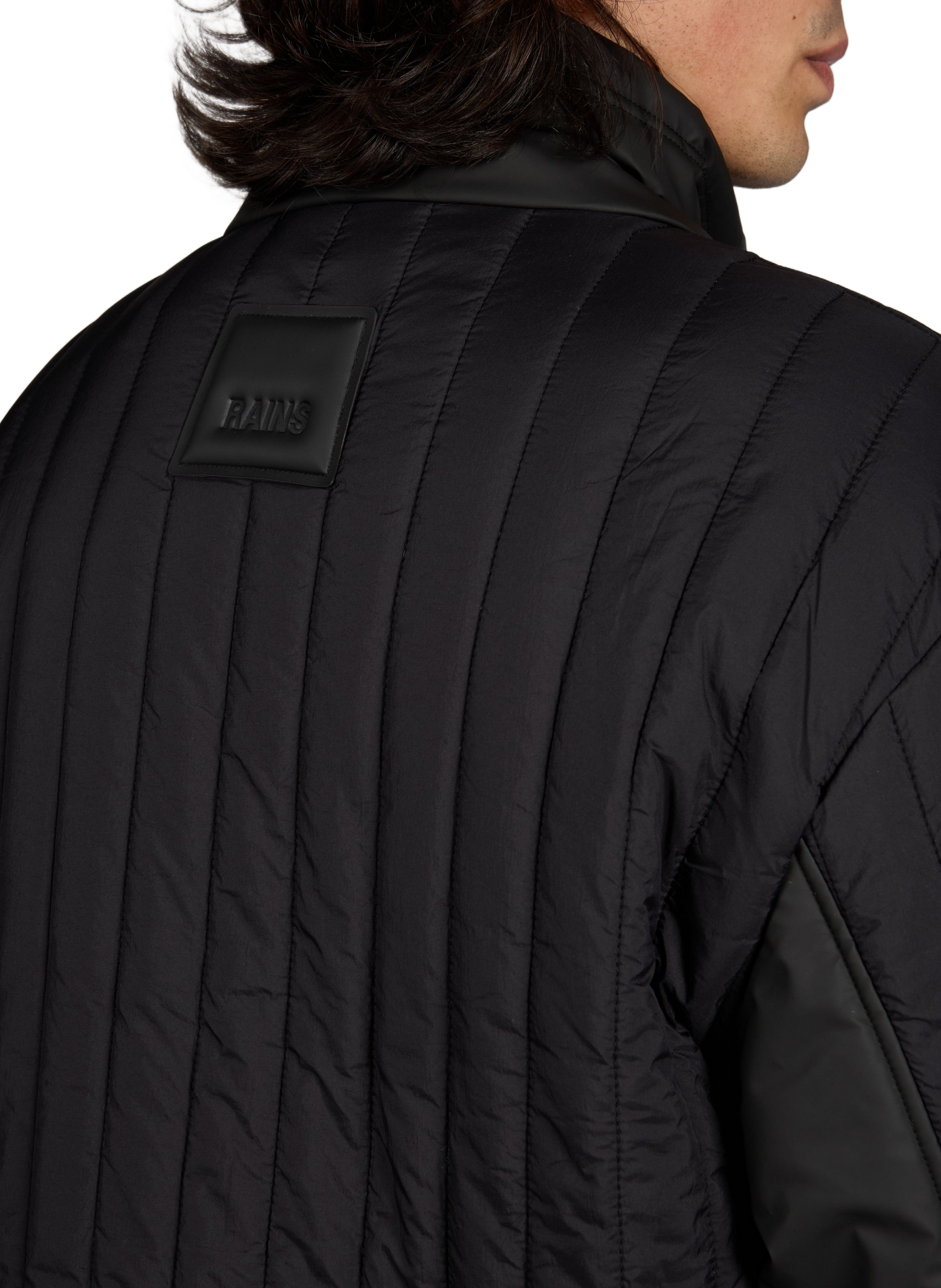 Veste matelassée Vision W Jacket RAINS Noir