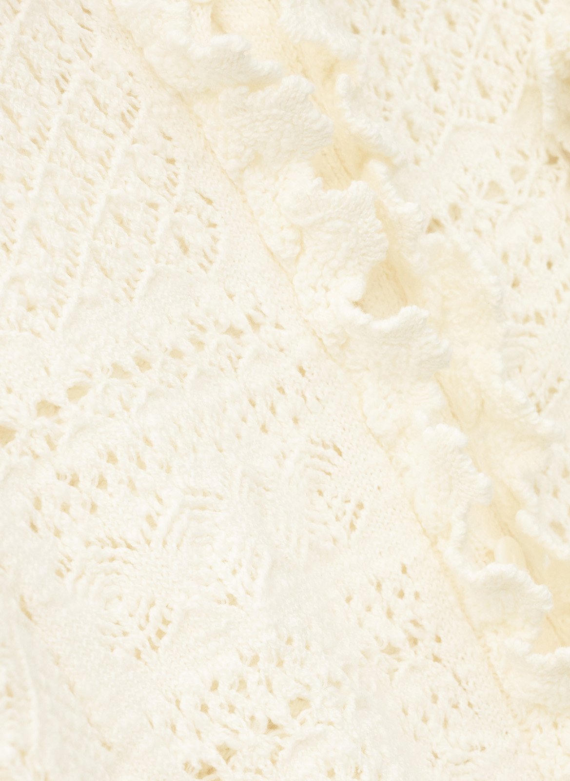 Top col v crochet soria BA&SH Beige