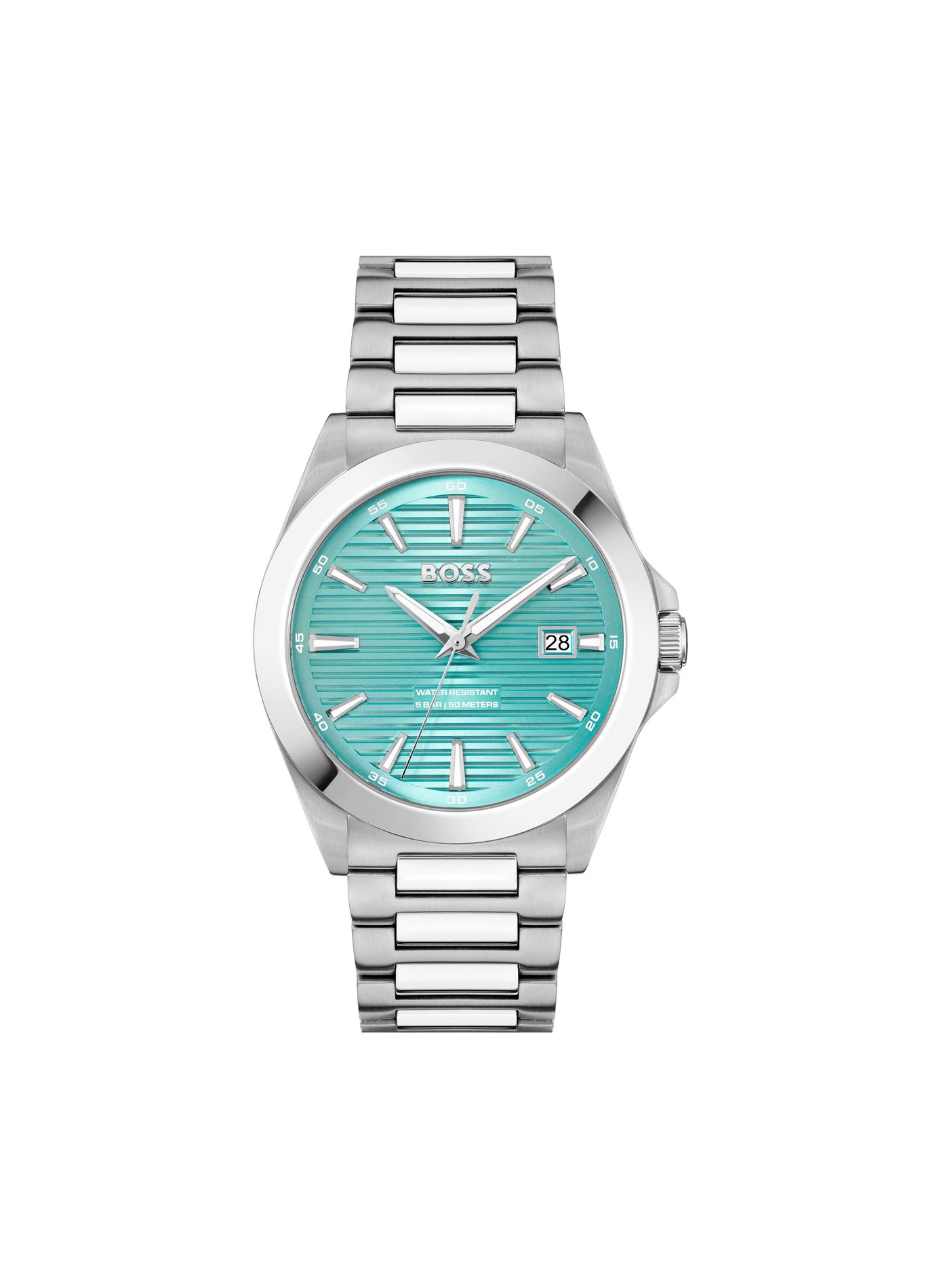 Montre quartz Strike en acier inoxydable BOSS MONTRES Bleu
