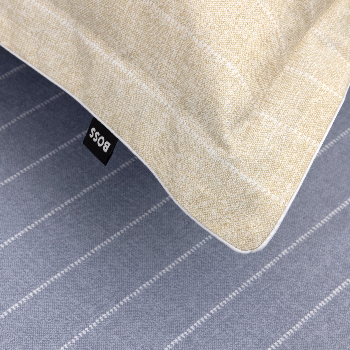 Taie d'oreiller en satin de coton, azure mist BOSS HOME Multicolore
