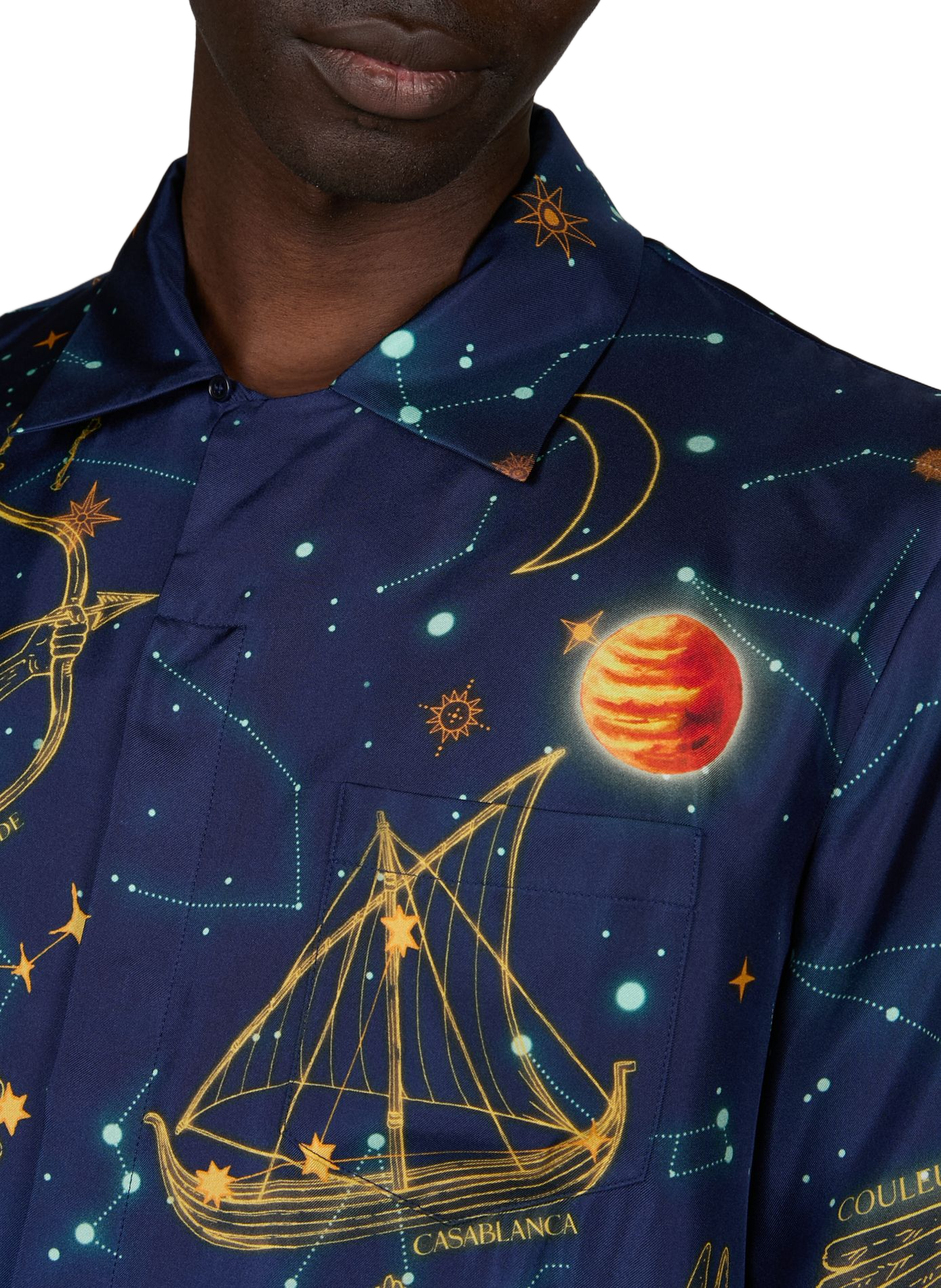 Astrology silk pattern shirt CASABLANCA PARIS Multicolour