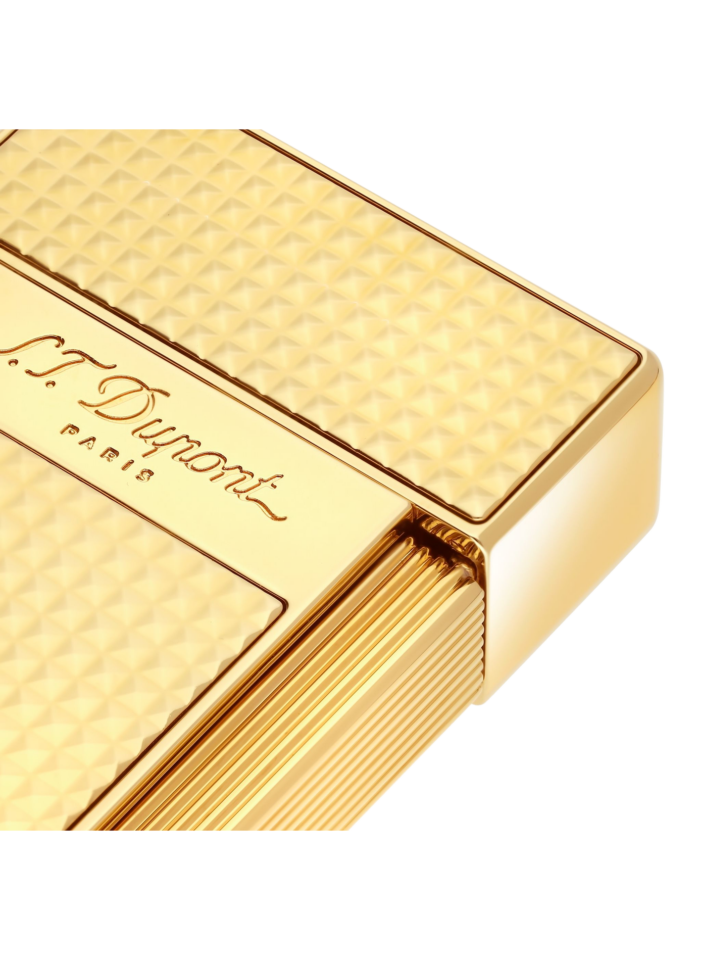 Biggy Diamond Tip Lighter S.T. DUPONT Golden