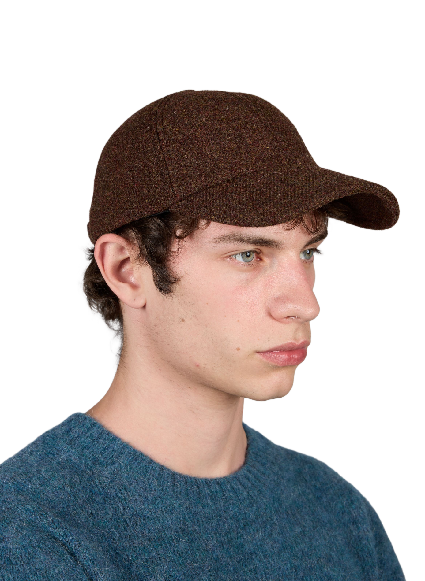 Wool-blend baseball cap  SAISON 1865 Brown