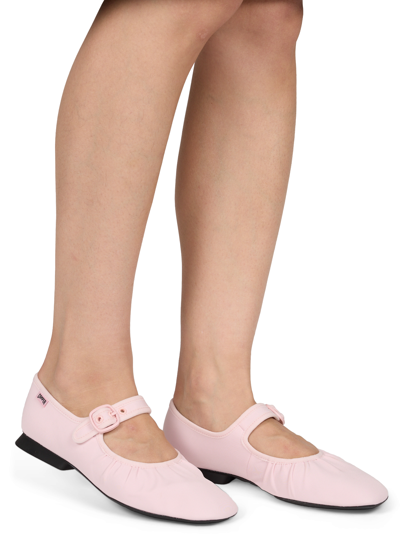 Ballet flats with ankle strap CAMPER Pink