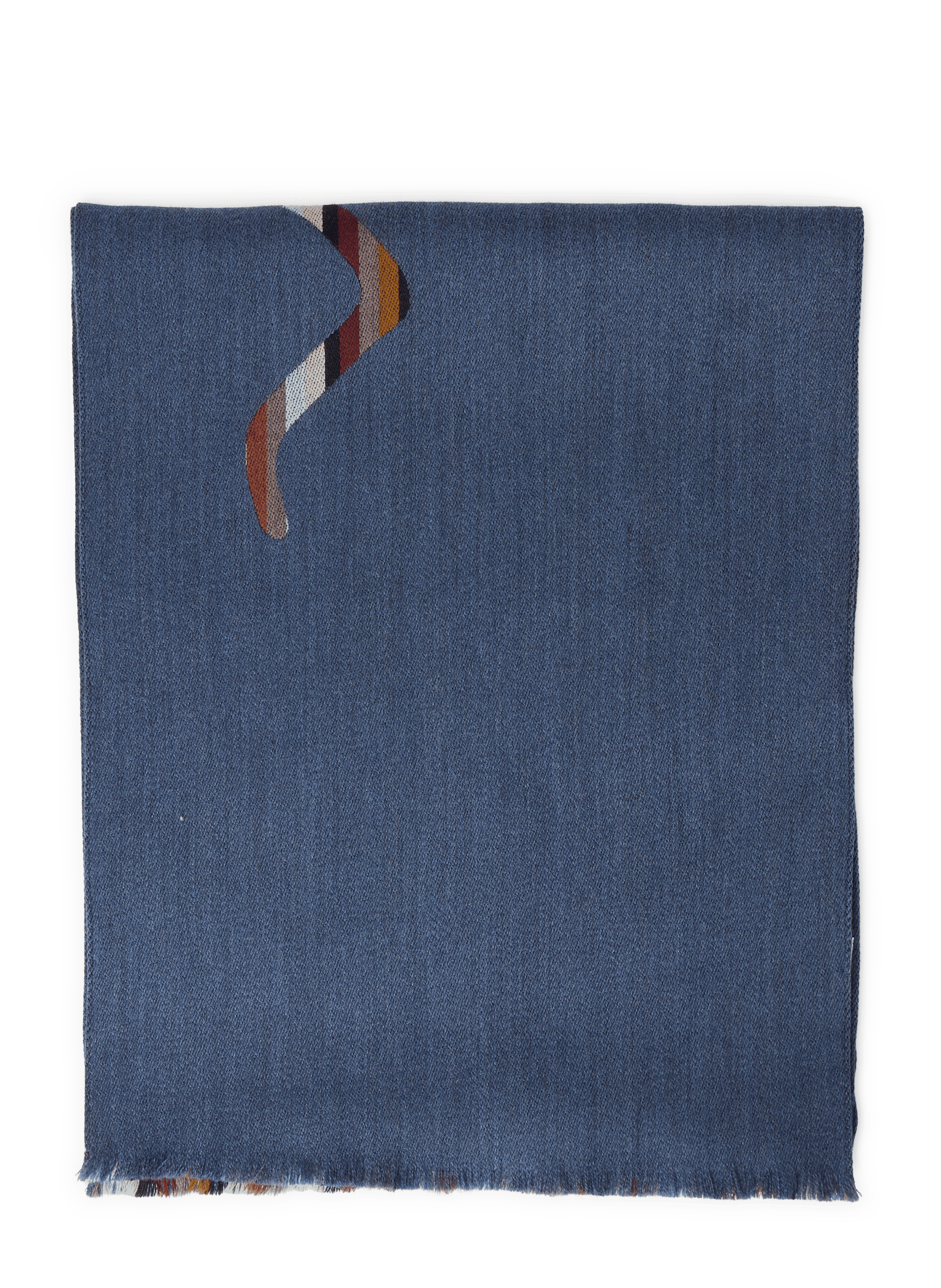 Wool scarf PAUL SMITH Blue