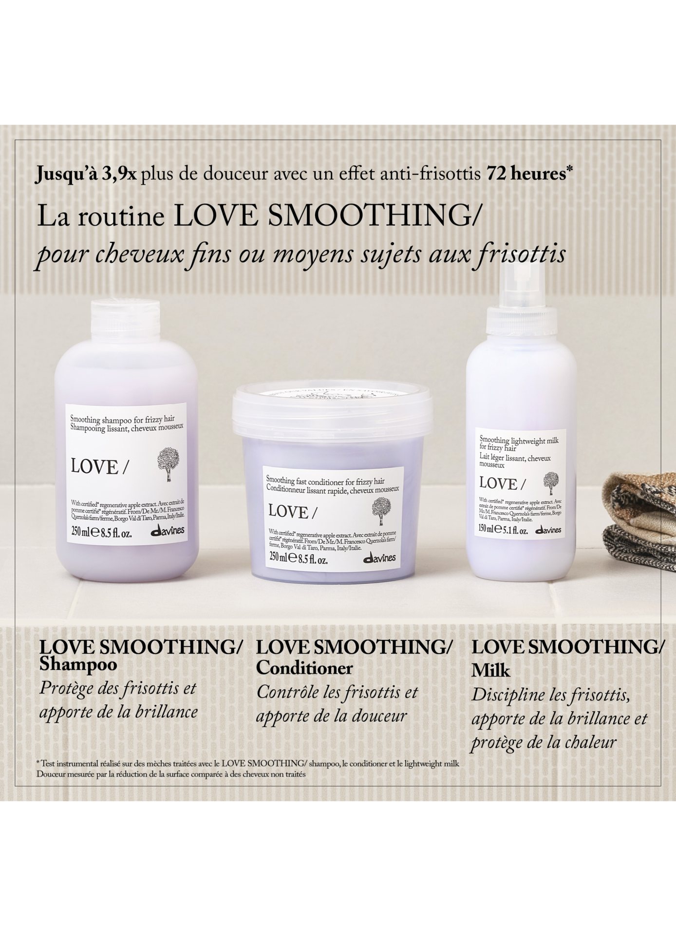 Love Smoothing Conditioner DAVINES No color
