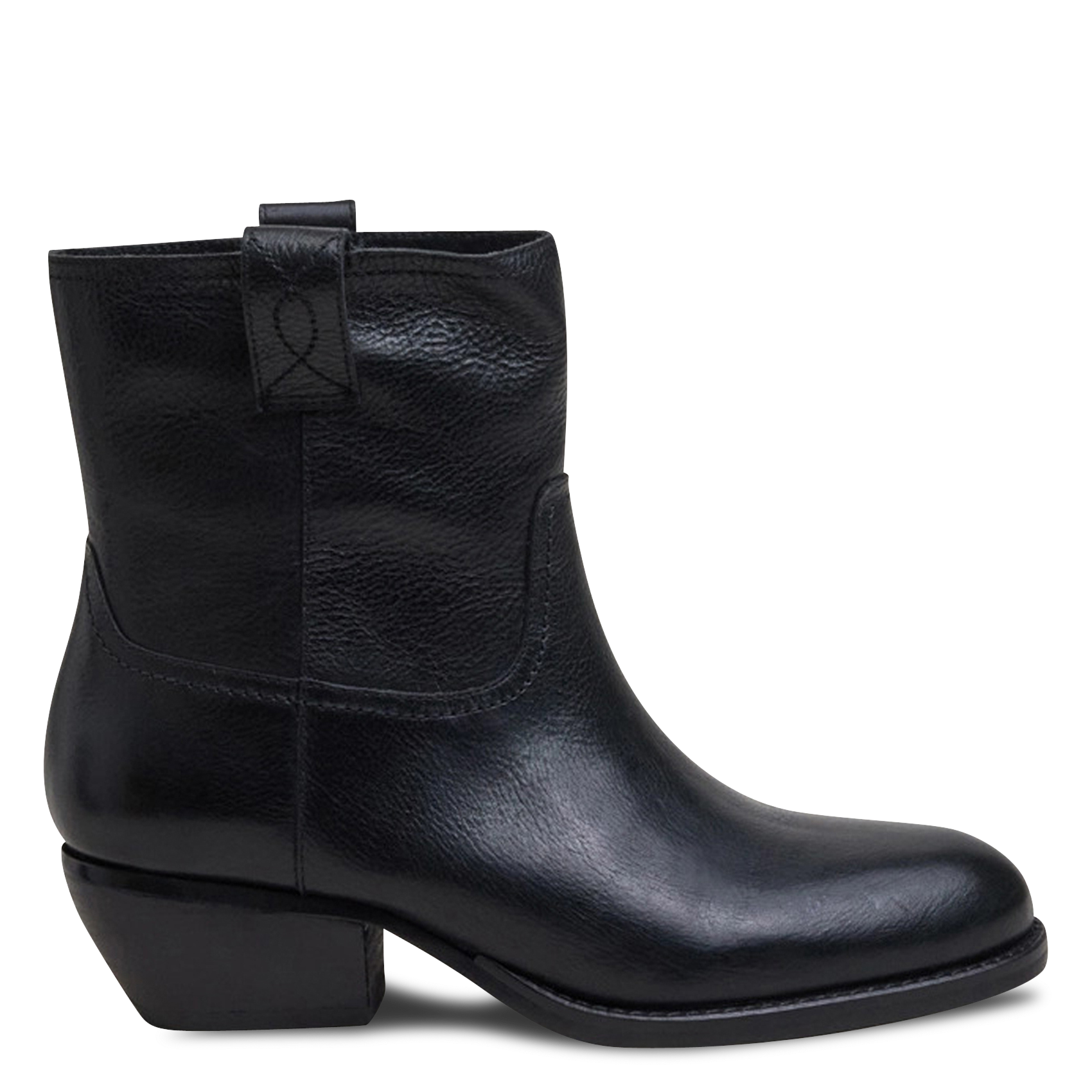 Bottines en cuir terra JONAK Noir