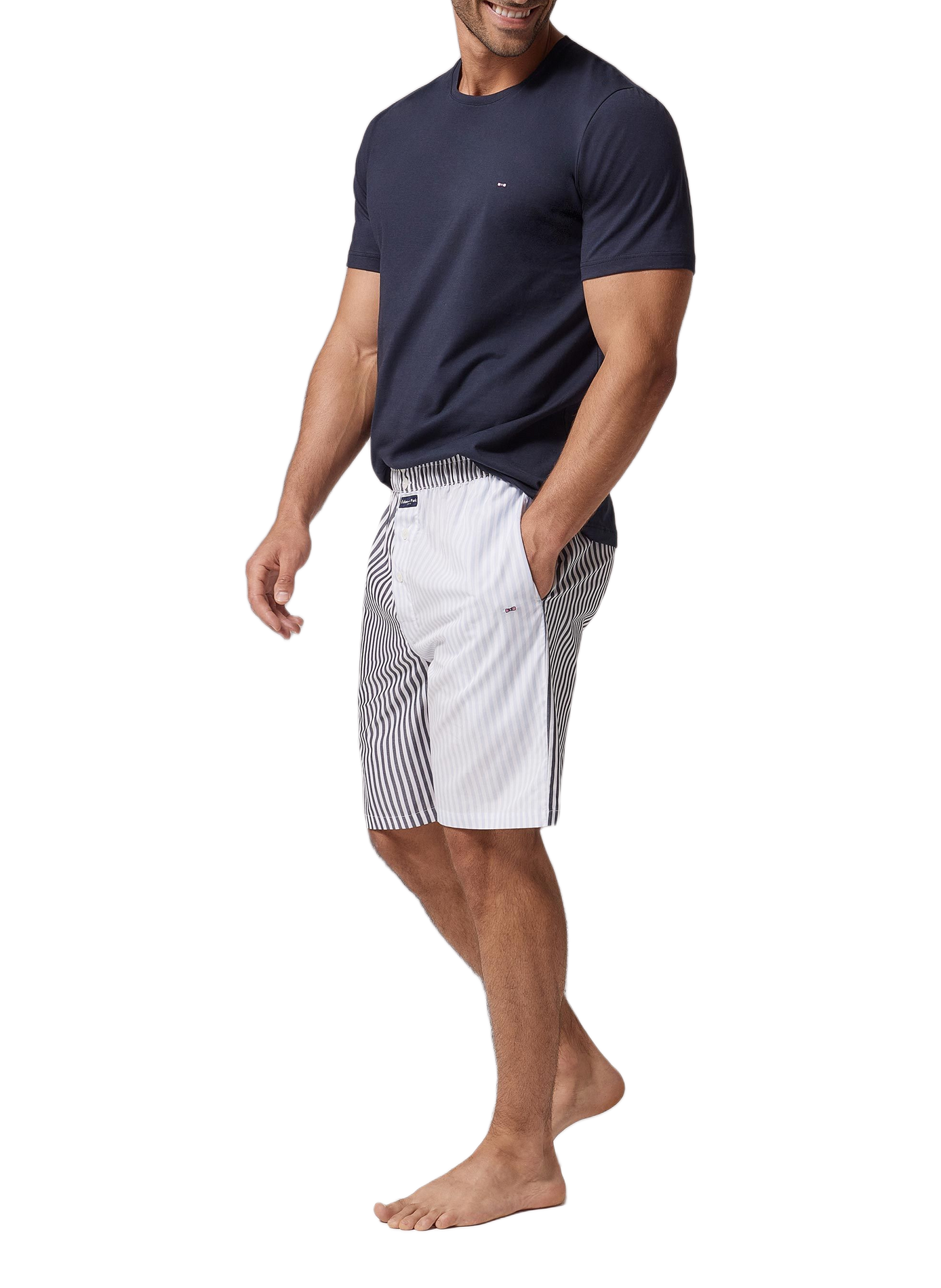 Ensemble pyjama en coton EDEN PARK Bleu