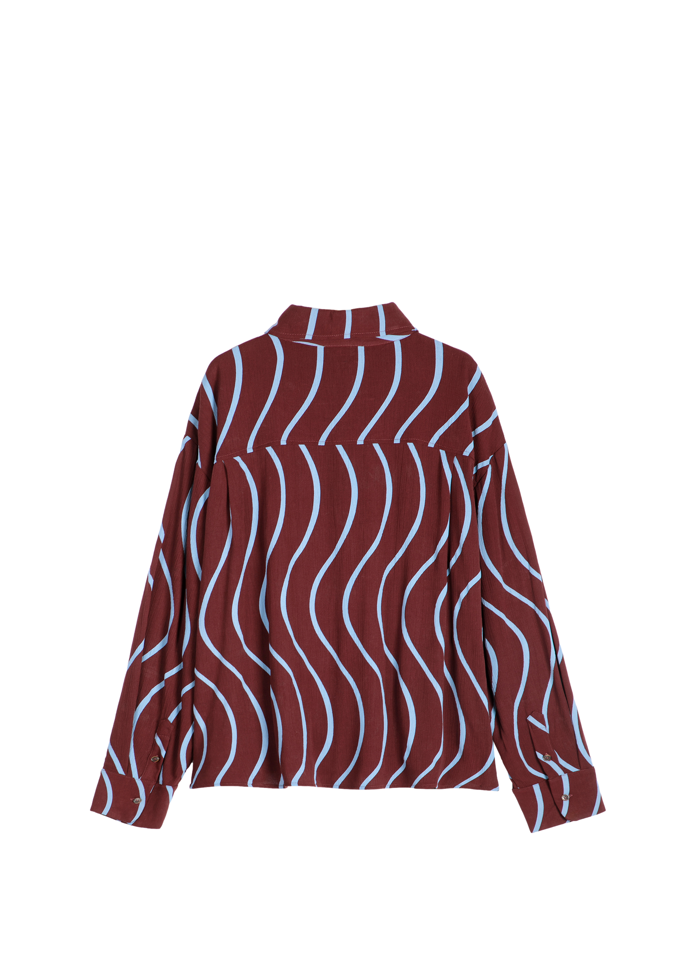 Printed fluid straight shirt BOBO CHOSES Red
