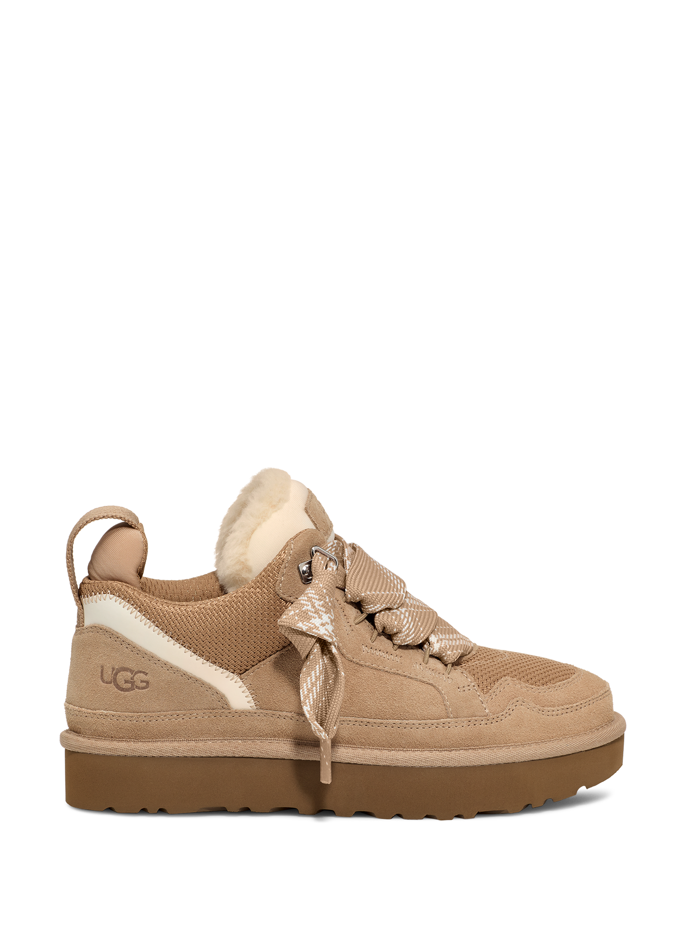 Lowmel enkellaarsjes van suèdeleer UGG Beige