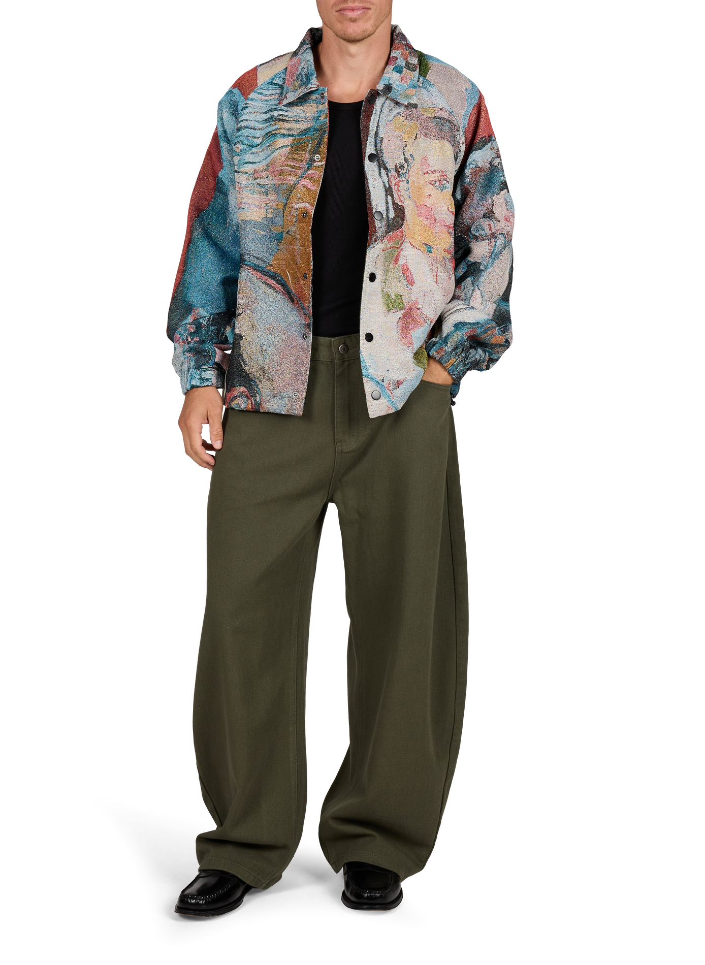 Straight printed jacket KIDSUPER Multicolour