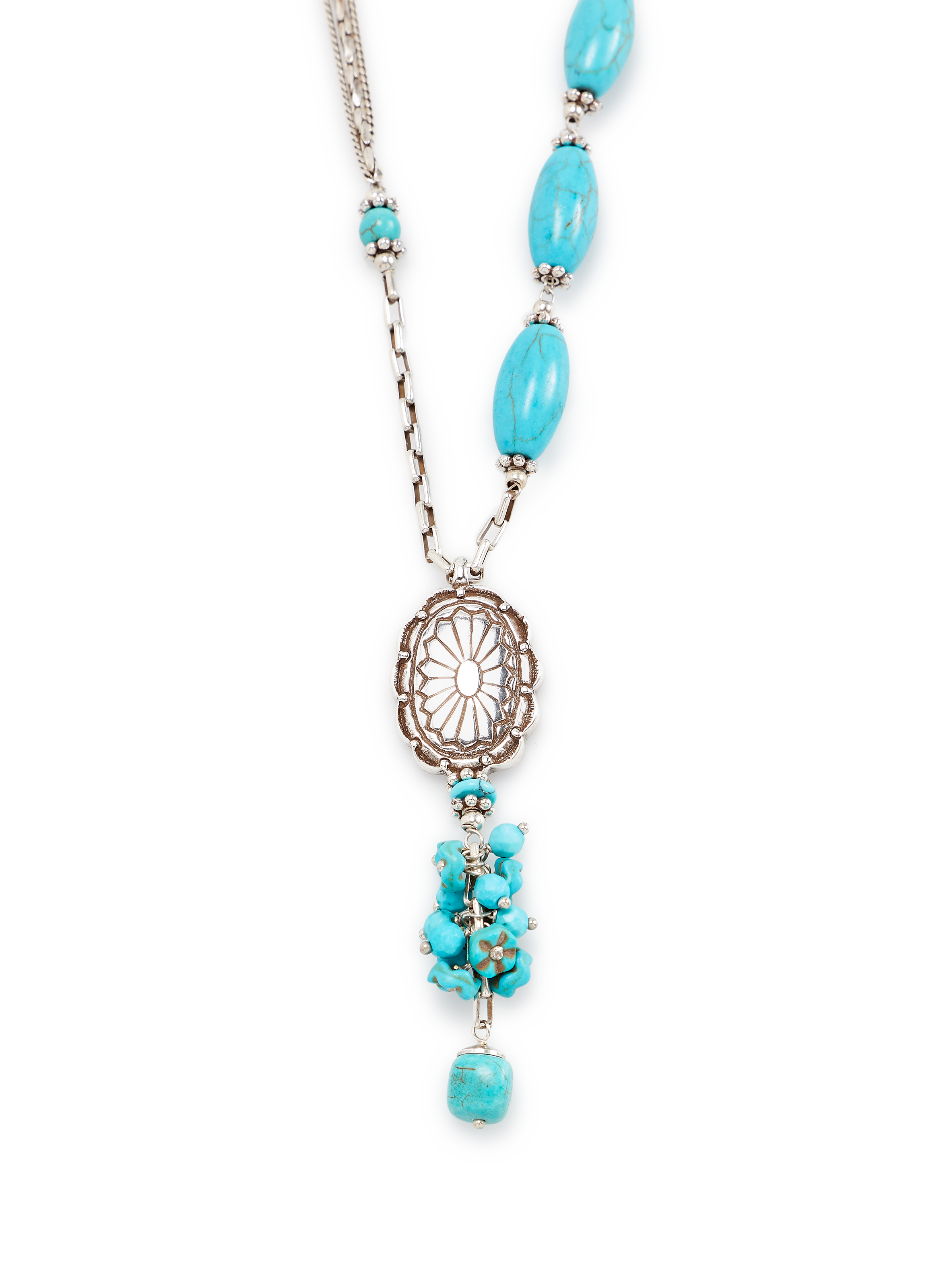 Sautoir asymétrique Ethnic