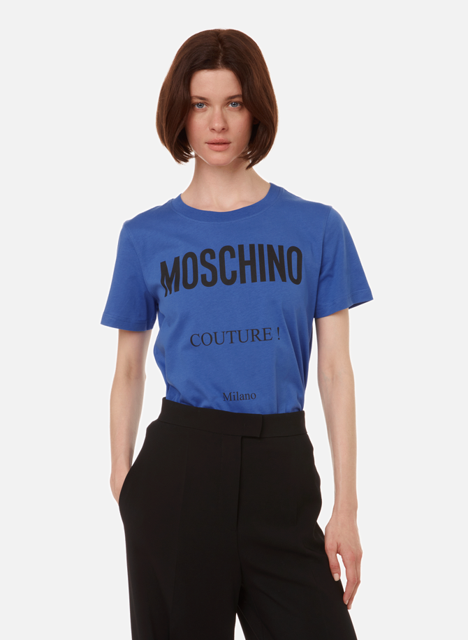 MOSCHINO cotton logo T-shirt