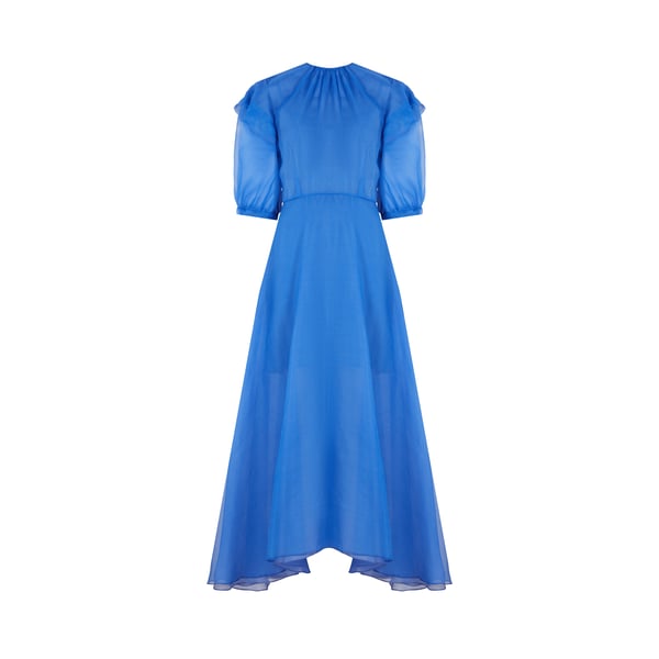 Robe en organza de soie