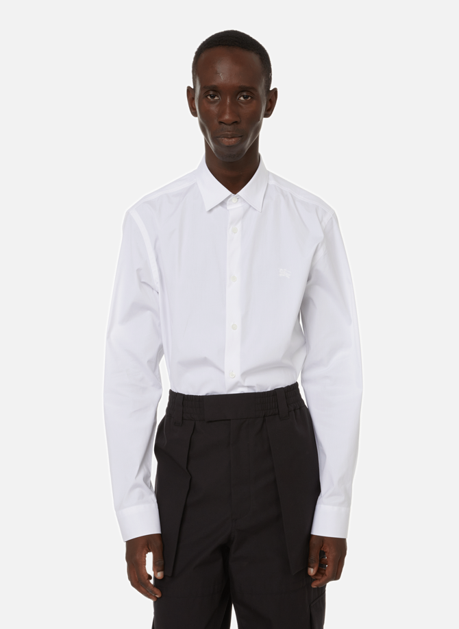 Slim-fit cotton shirt BURBERRY