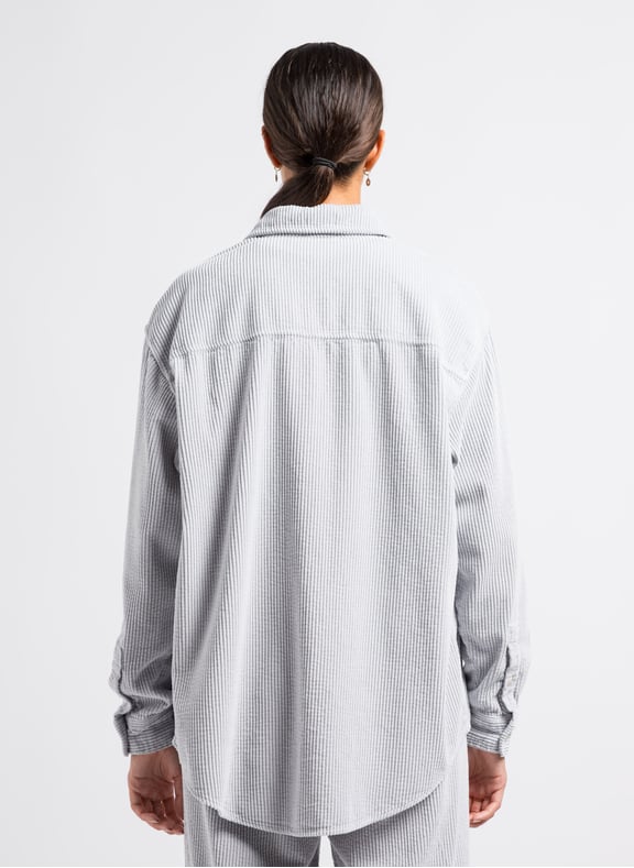 SURCHEMISE COL CLASSIQUE EN VELOURS CÔTELÉ PADOW - AMERICAN VINTAGE ...