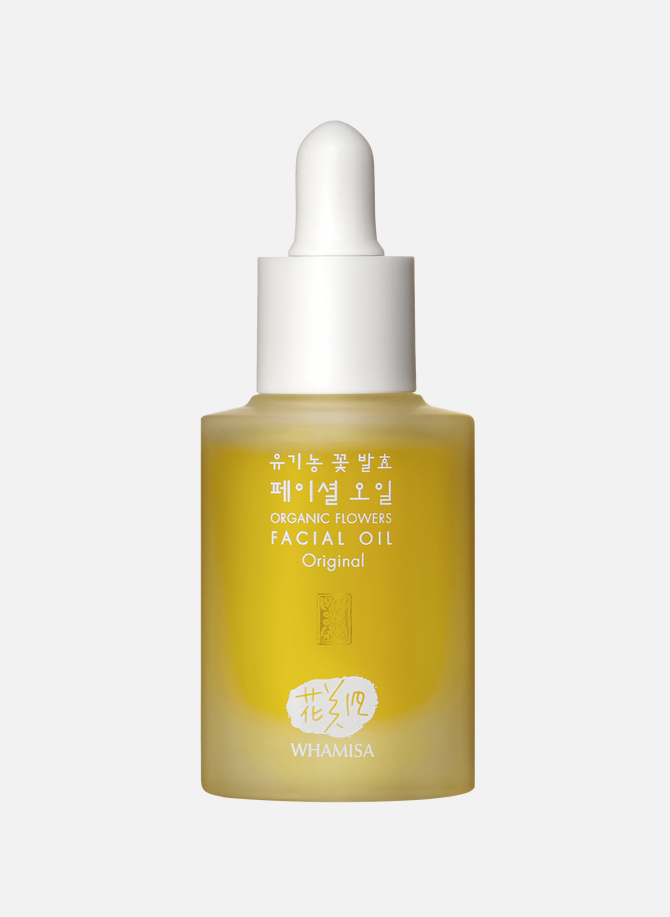 Original facial treatment oil with fermented organic flowers WHAMISA