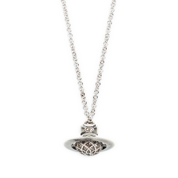 Vivienne Westwood Orb Necklace In Metallic