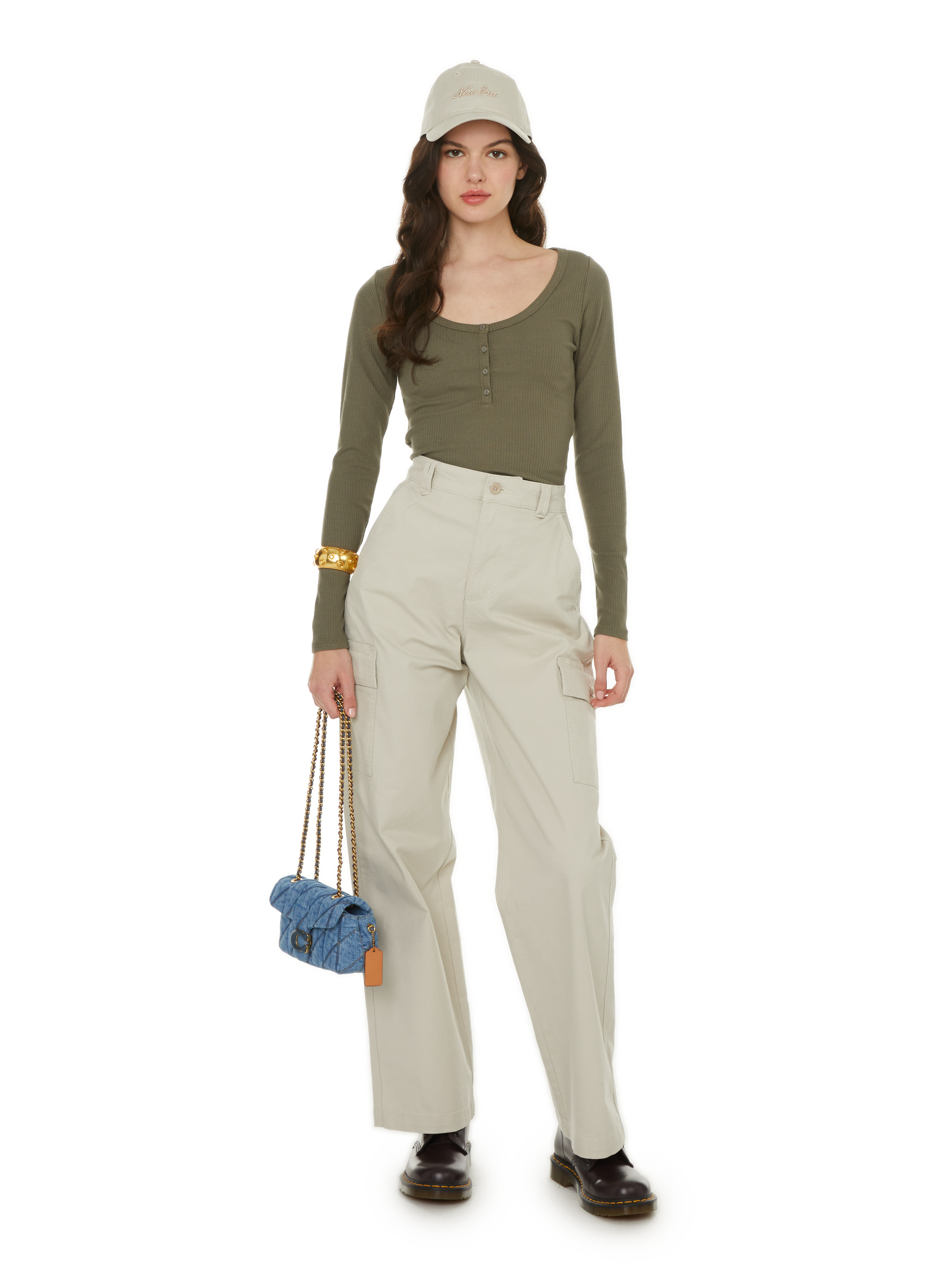 Bracelet manchette Dune SYLVIA TOLEDANO Doré