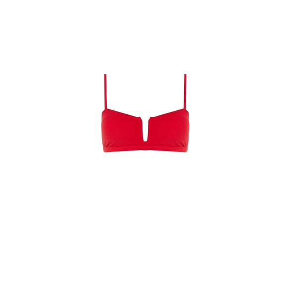 Haut de maillot de bain texturé Haut de maillot de bain texturé