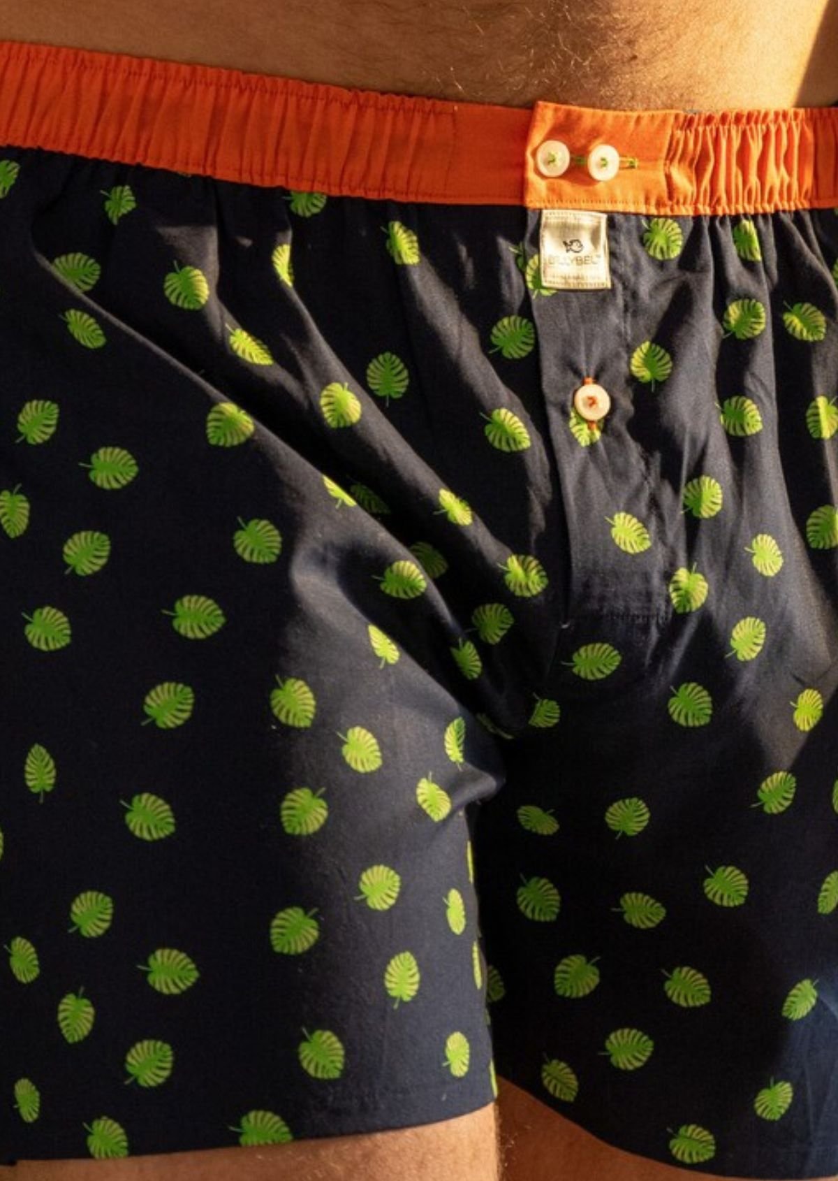 Caleçon en coton biologique BILLYBELT Bleu