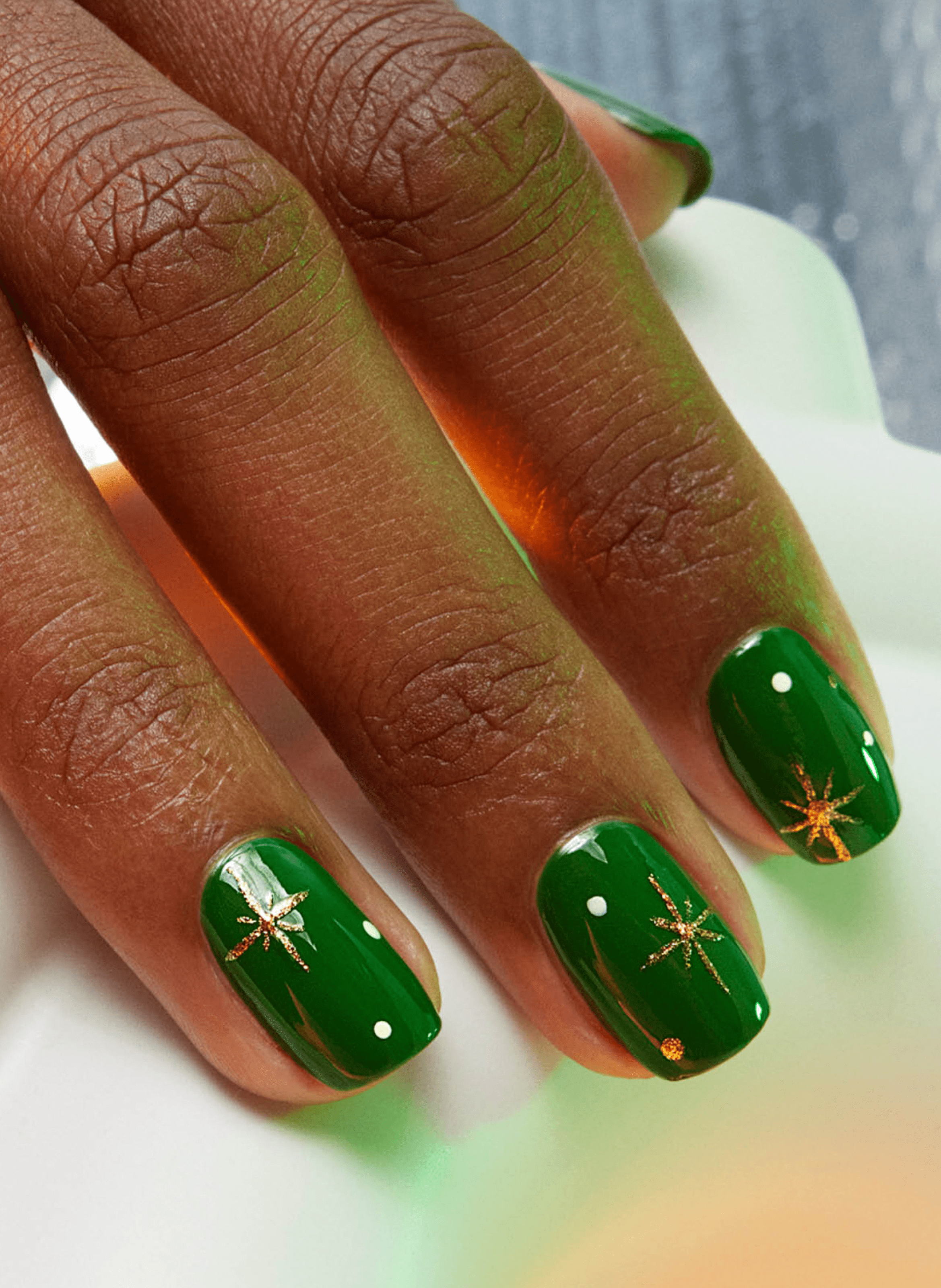 Green Flash Nail Polish MANUCURIST Jade