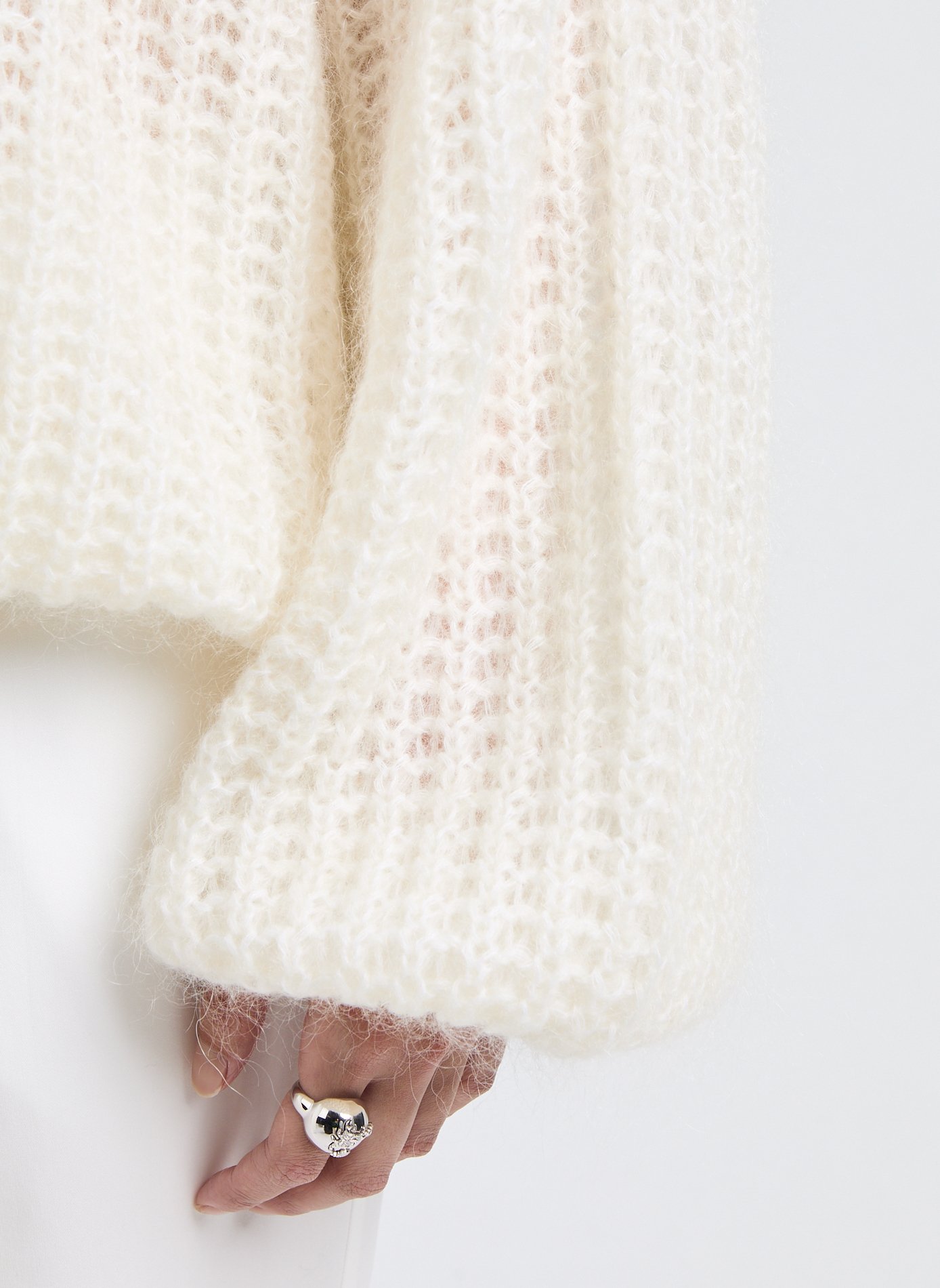 Bague Carapace Knuckle Scorpion en argent ALAN CROCETTI Argent