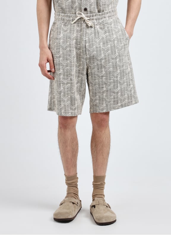 Short jacquard Beige by NN.07 NN.07 Short jacquard Beige