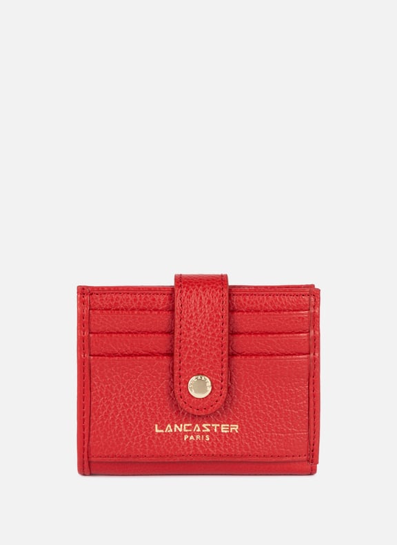Porte-cartes - dune Rouge by LANCASTER LANCASTER Porte-cartes - dune Rouge